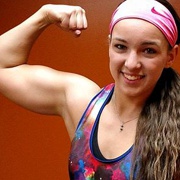 Teen muscle girl Powerlifter Heather